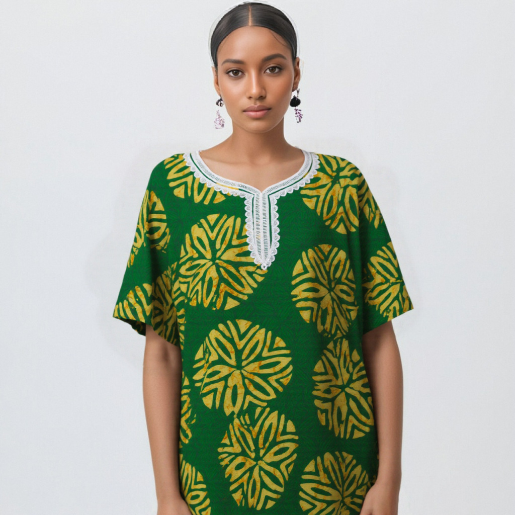 Cross-border Middle East fashion women's robe clothing with fashionable prints abaya Dubai party Muslim dress robe Women's hooded Muslim details Picture