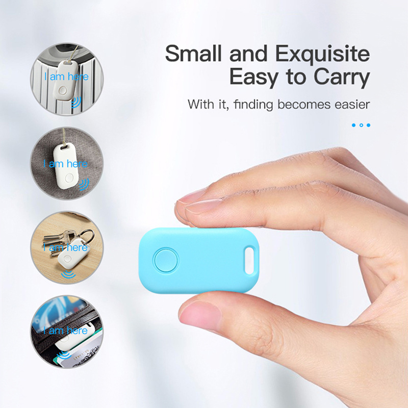 Cross-border Bluetooth smart Tracker S6 Ultra-thin Mobile phone anti-loss device Bluetooth 5.0 Keychain Bag Finder details Picture