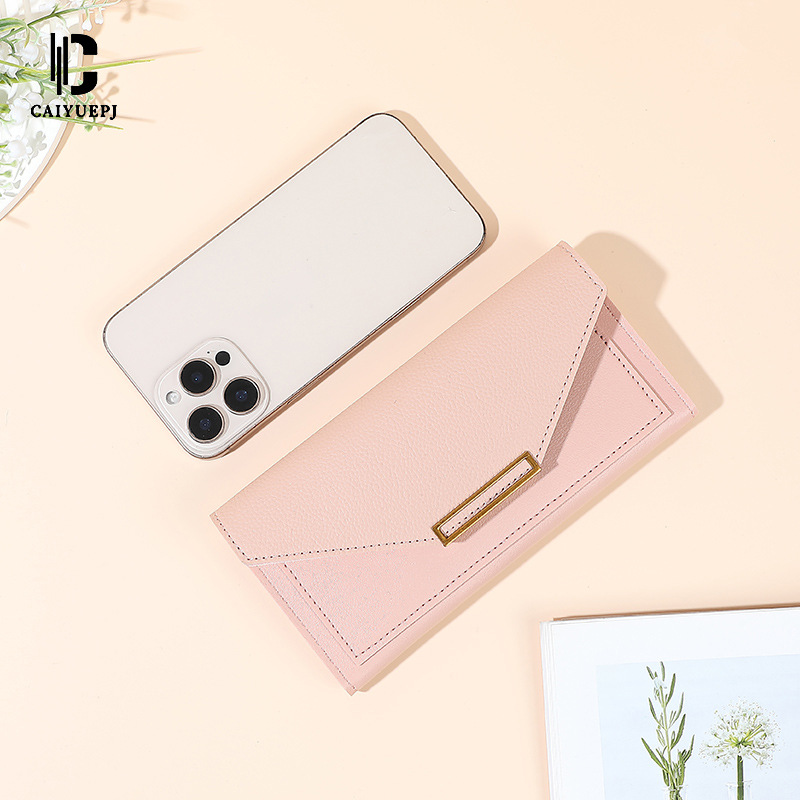 Cross-border wallet, sporty, exquisite and versatile hand-held bag Wallet, large-capacity mobile phone bag, small change in one, multi-color wallet details Picture