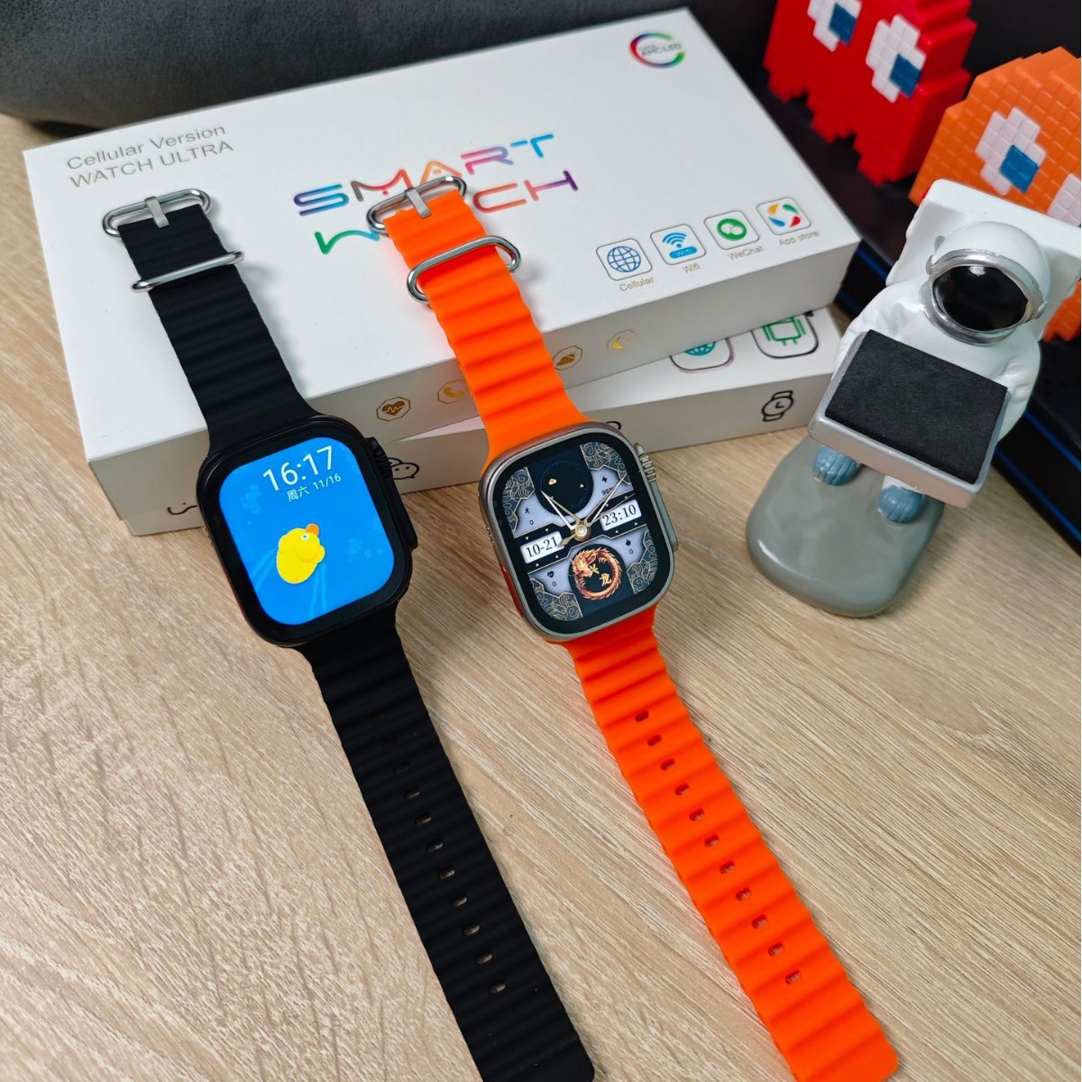 XH025 Huaqiangbei s9ultra Standalone card-inserting smartwatch, Douyin positioning, pull-out camera smartwatch Application Scenario