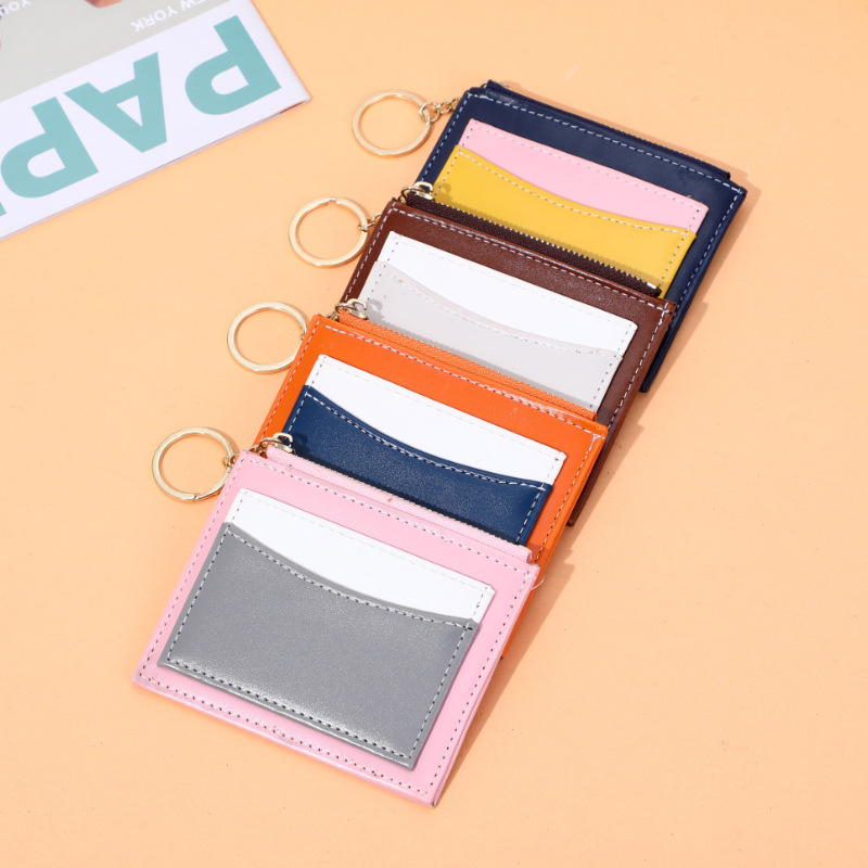 2020 Korean version new men's card holder, women's card case, coin purse, gift company, LOGO, factory direct sales Application Scenario