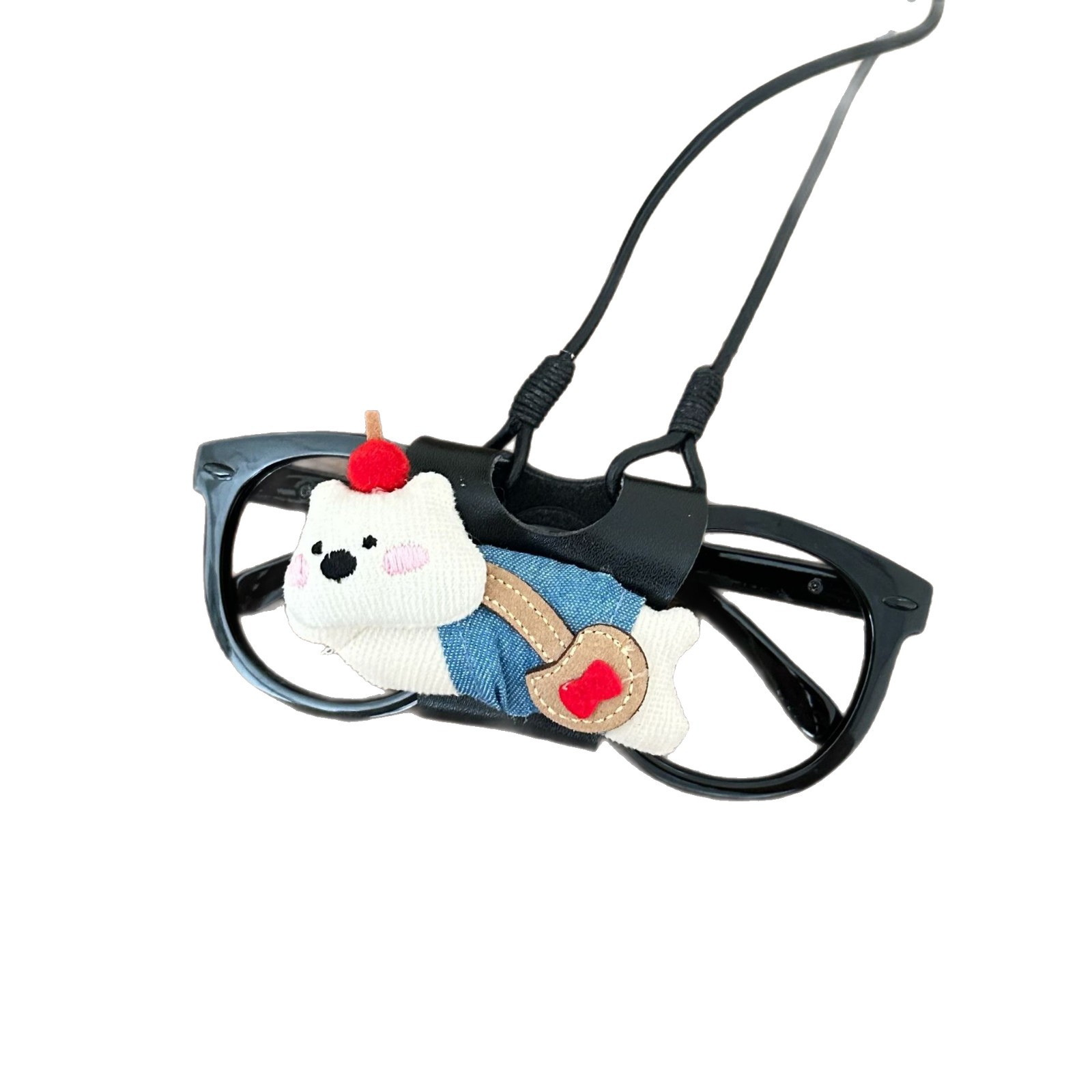 The InS-style halter-neck glasses string is the same cartoon sunglasses string necklace as the blogger. The glasses string is anti-loss and anti-fall Item Picture