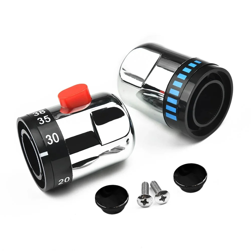 Constant-temperature shower faucet repair parts water outlet switch valve core copper quick-opening handwheel switch handle constant-temperature valve core full figure