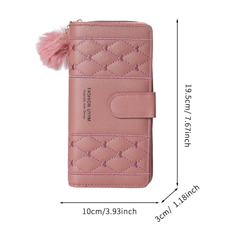 The 2024 new small wallet for women, a niche design with an ins style, is a trendy Korean-style student coin purse Item Picture