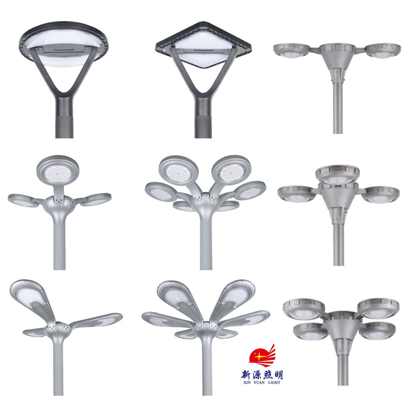 Solar power grid LED outdoor waterproof PC aluminum community garden villa private mold courtyard lamp cross-border export details Picture