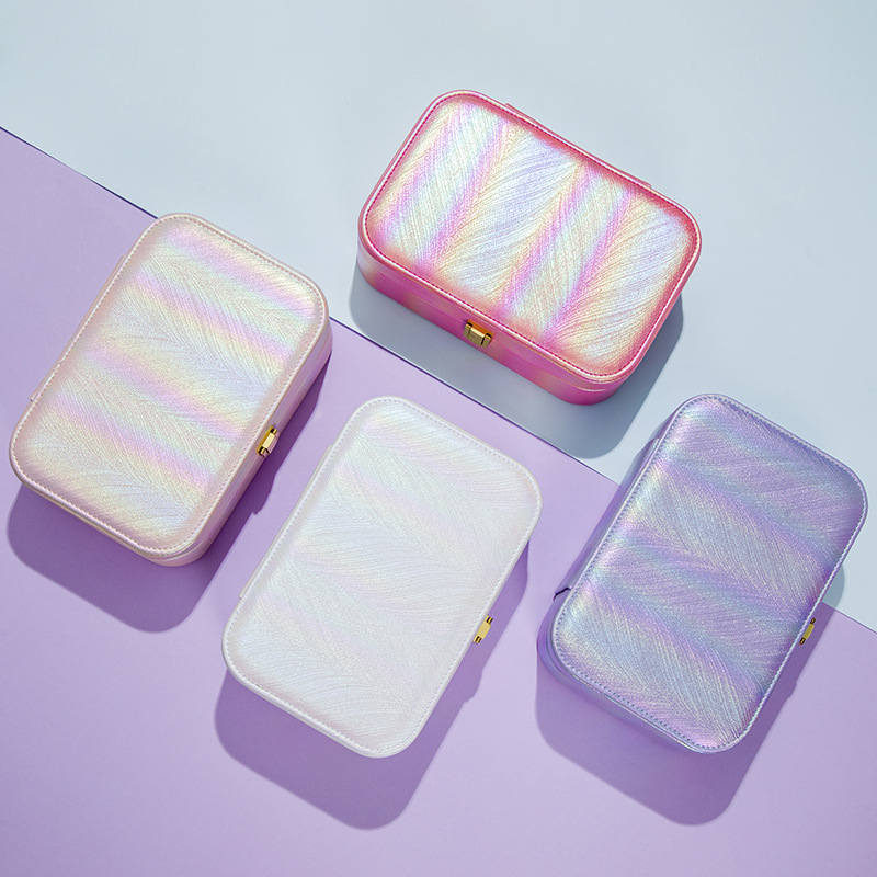 Jewelry box, large capacity, multi-functional, convenient, popular earrings and jewelry box, jewelry storage box for European princesses Application Scenario