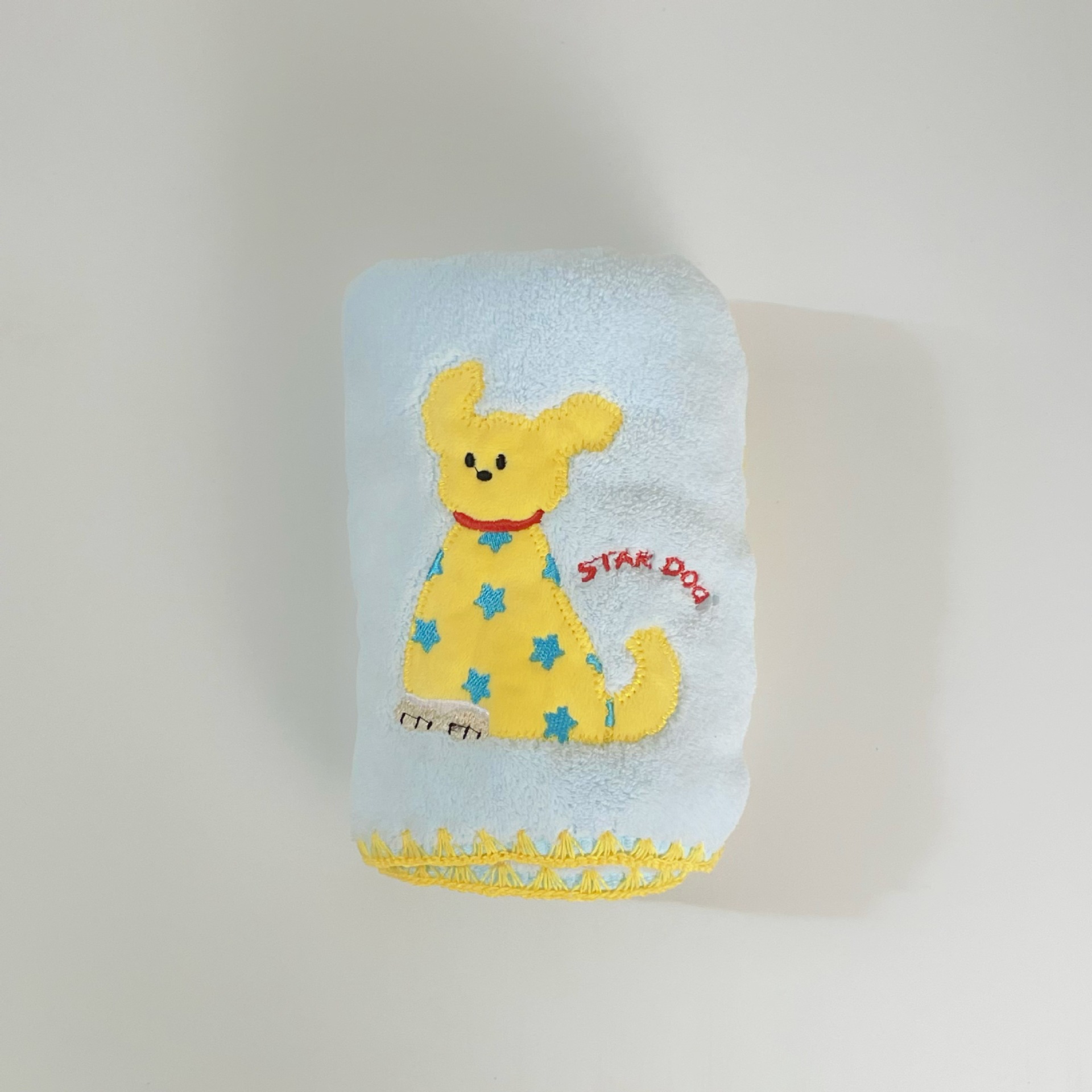 Yellow Puppy bath towel 2025 New style thickened coral fleece absorbent quick-drying bathroom towel Dry Hair cap Bath towel Application Scenario
