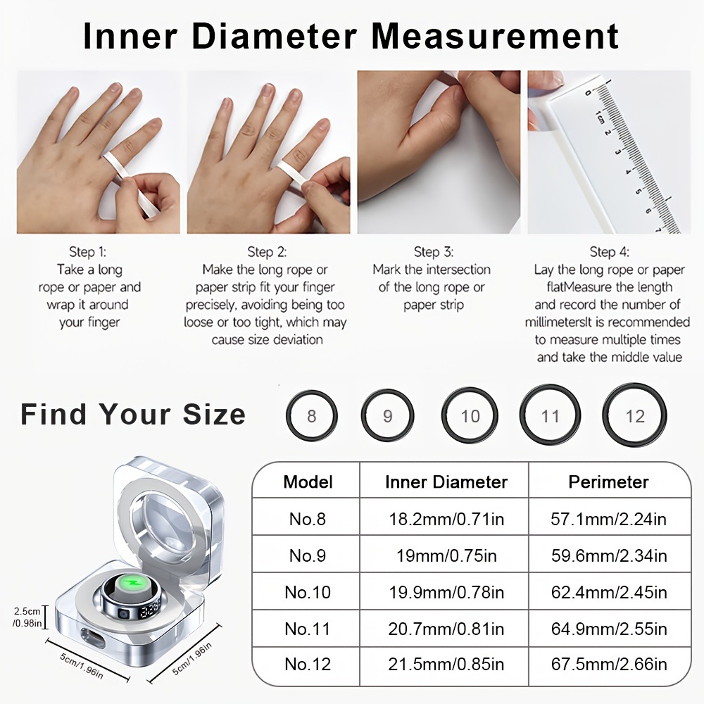 Cross-border private mold SR08 Smart Ring display touch sensing IP68 Heart rate blood oxygen sleep Smart Ring Application Scenario