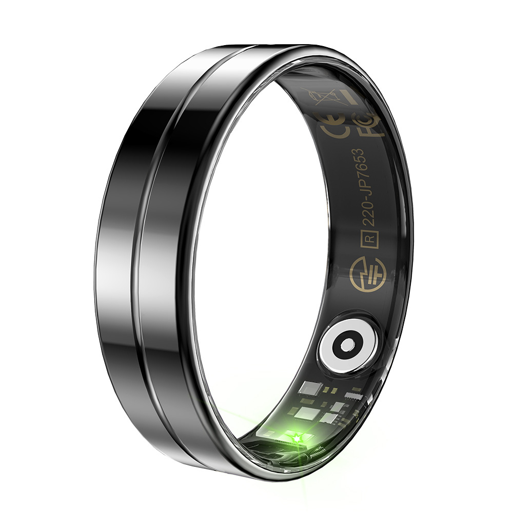 Cross-border new product R11 smart ring: Heart rate, blood pressure, blood oxygen, sleep, exercise step count, Bluetooth photo, sports ring full figure