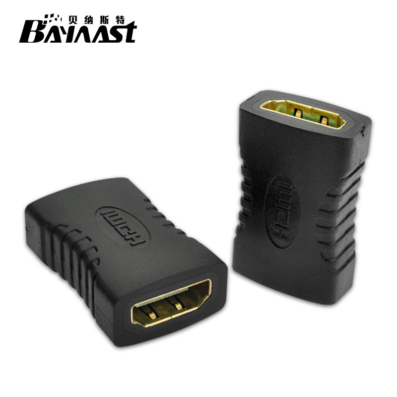 The manufacturer has HDMI mother-to-female straight-through adapter, black HDMI adapter, and HDMI extension head version 1.4 in stock full figure