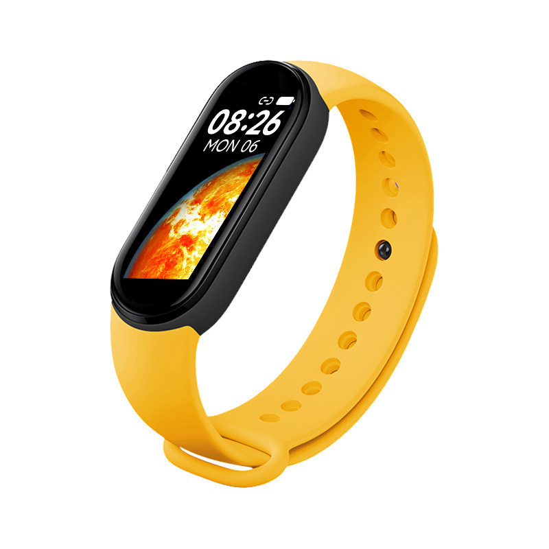 The cross-border bestseller, the color screen M7 smart bracelet, is a multi-functional electronic fitness and exercise bracelet that monitors heart rate, blood pressure and sleep Item Picture