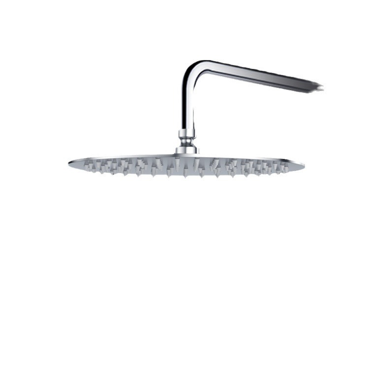 Cross-border pressurized top-spray large showerhead stainless steel bathroom rain shower head shower head bath water heater shower head set Item Picture