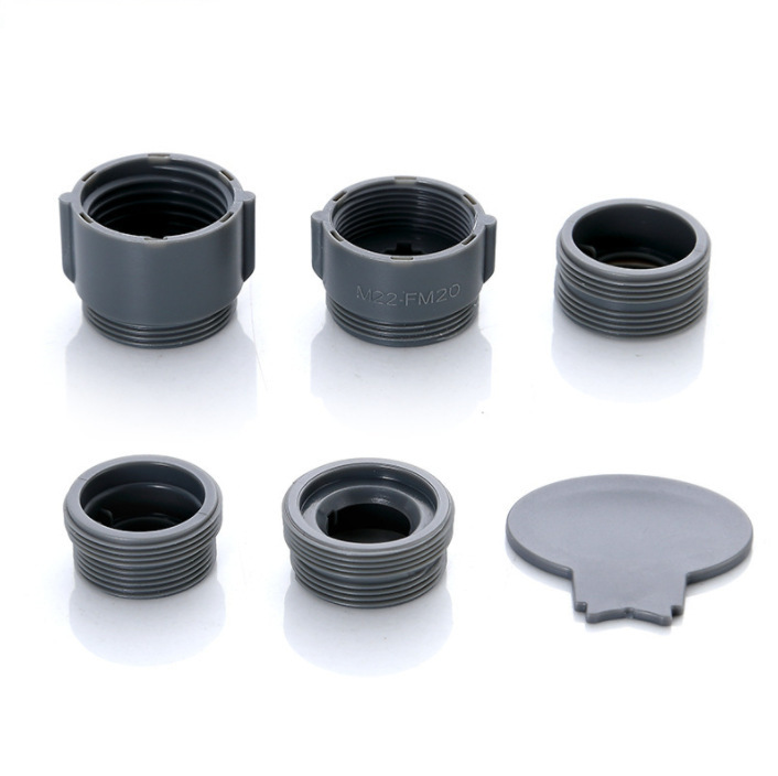 Hot-selling faucet adapter foaming machine adapter accessory package 22 to 24 external thread 20 internal thread interface adapter head Item Picture