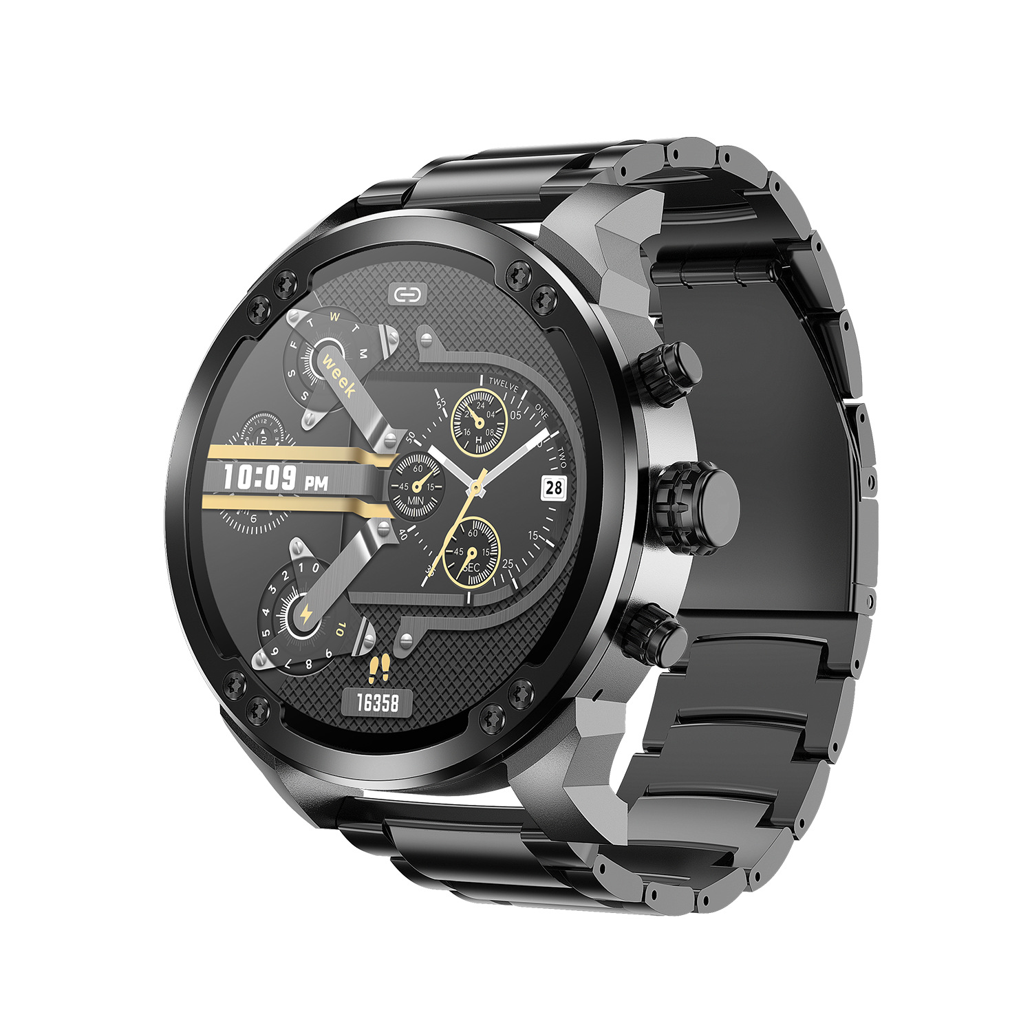 2024 Cross-border New Product T99 Bluetooth Call Smartwatch, Outdoor three-proof, sports waterproof, step count, Heart rate, Blood Pressure 1 full figure