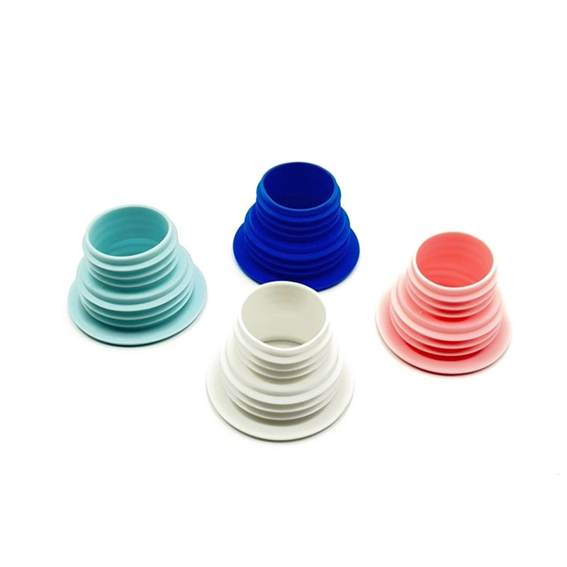 Anti-odor sealing ring for sewer pipes, silicone sealing plug for kitchen washing machine drainage pipe joints, sewer pipes and floor drains full figure