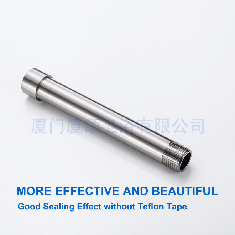 Amazon export showerhead top spray all-copper connection adjustable elbow showerhead arm bracket with toothed extension rod Application Scenario