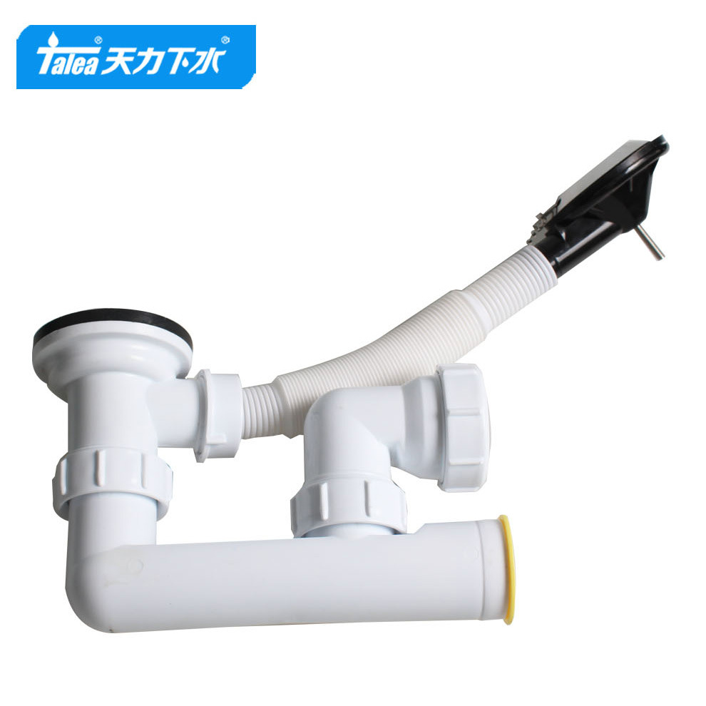 Tianli European and American style bathtub drain, wall-mounted anti-odor drain pipe, downspout water accessory Z5128C004 Application Scenario