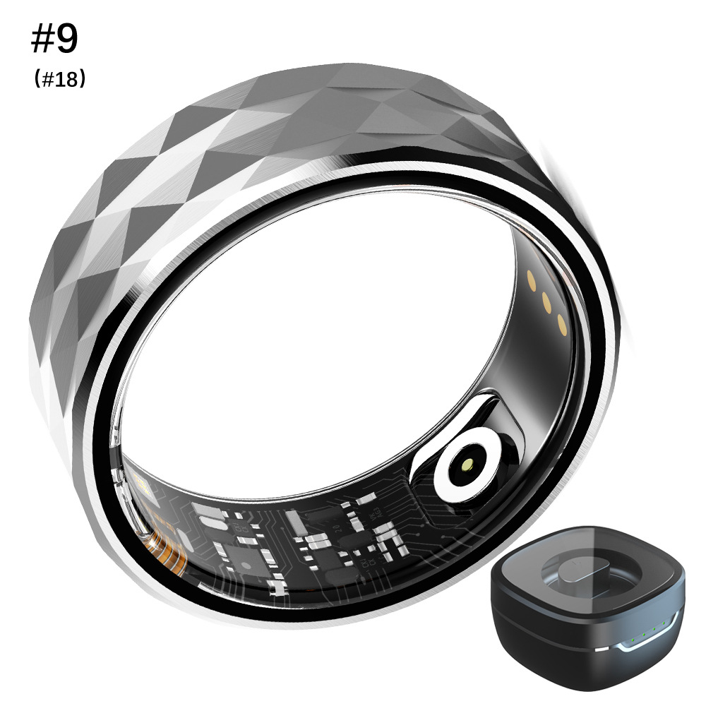 Cross-border bestseller Heart rate, blood oxygen, sleep health Ring, waterproof multi-exercise Smart Ring Specification drawing