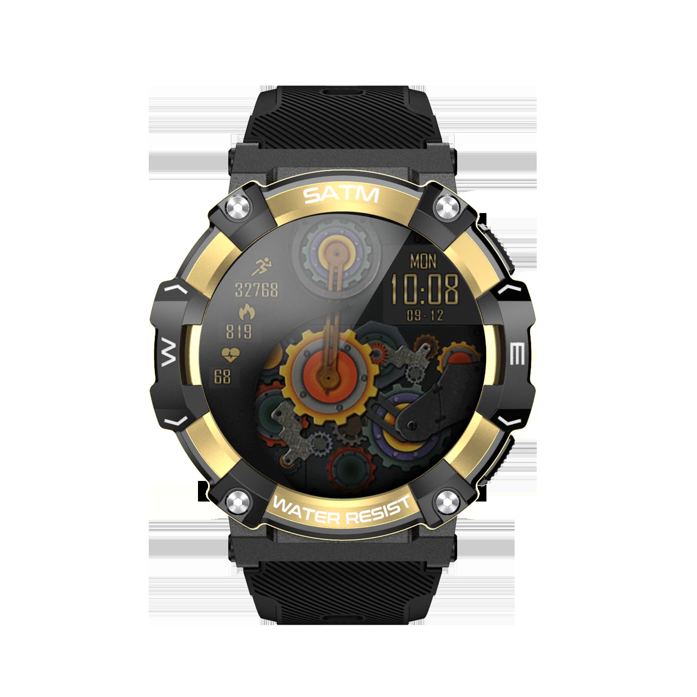 The new PG666 cross-border exclusive Amazon best-selling three-proof sports card Western European-style smartwatch bracelet Specification drawing