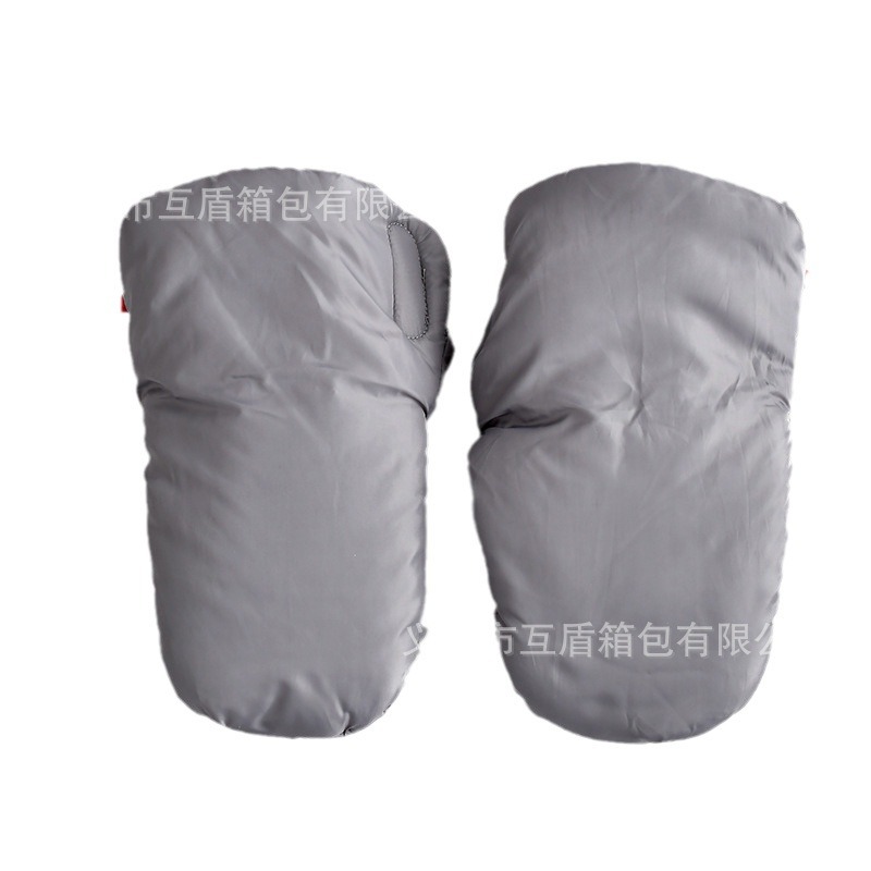 Winter cross-border special supply thickened baby strollers, warm skin care, windproof plush hand protection covers and warm gloves Item Picture