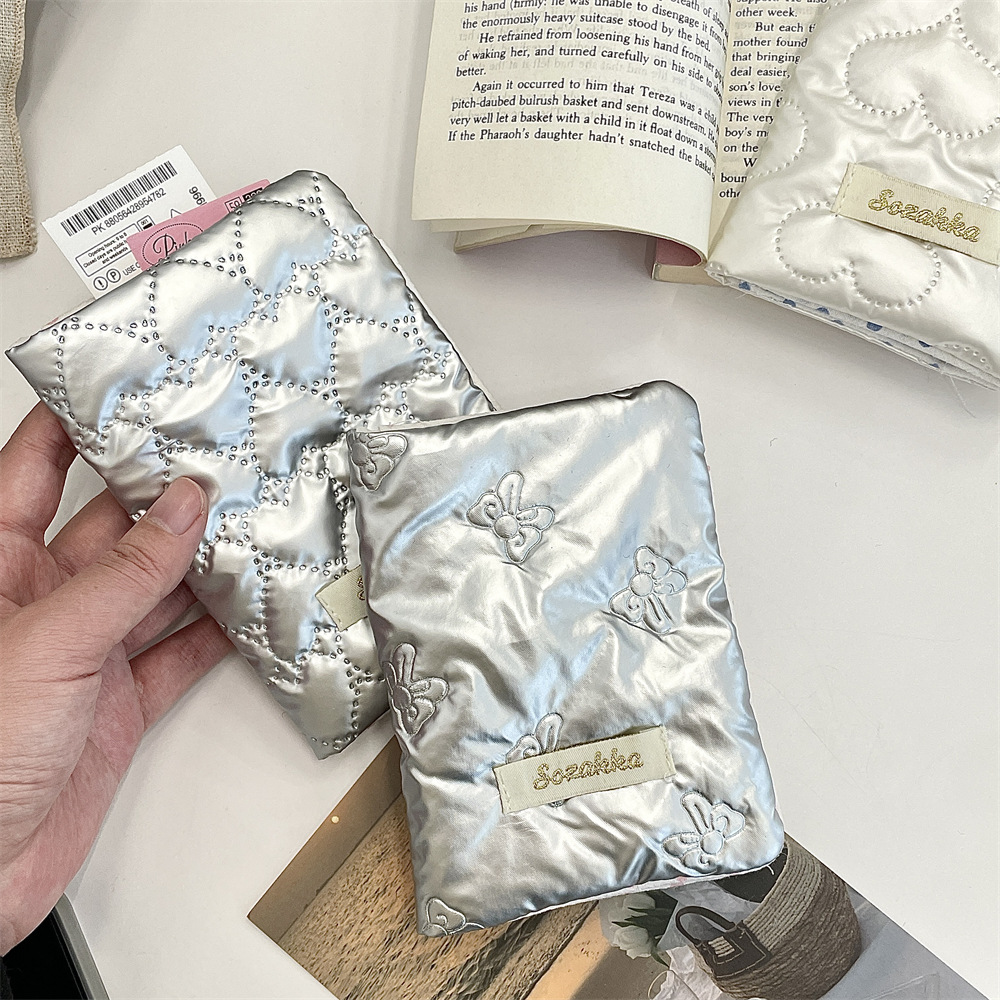 412141 Korean version bow passport holder ins cute multi-functional overseas travel air ticket and document card holder storage details Picture