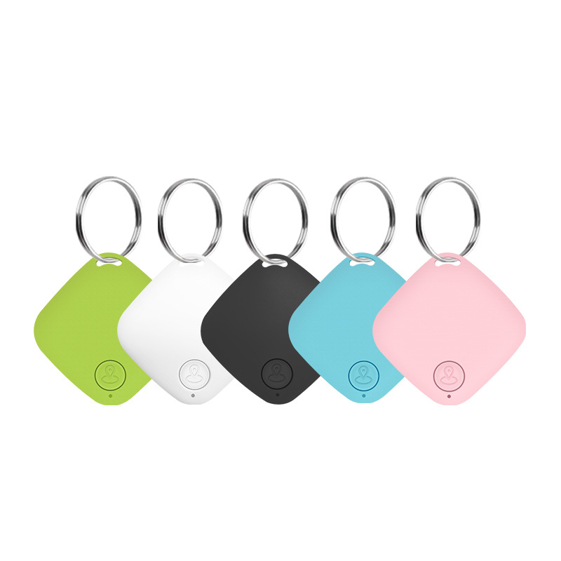 Cross-border direct supply of Bluetooth anti-loss device, diamond-shaped two-way key, pet selfie positioning, mobile phone anti-loss device, factory direct sales Item Picture