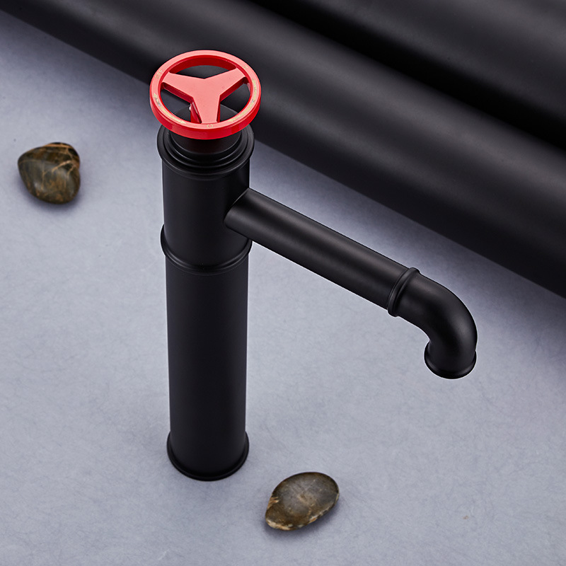Copper washbasin faucet, industrial air duct, shaped bathroom, toilet, washbasin, hand washing faucet manufacturer supplies wholesale details Picture