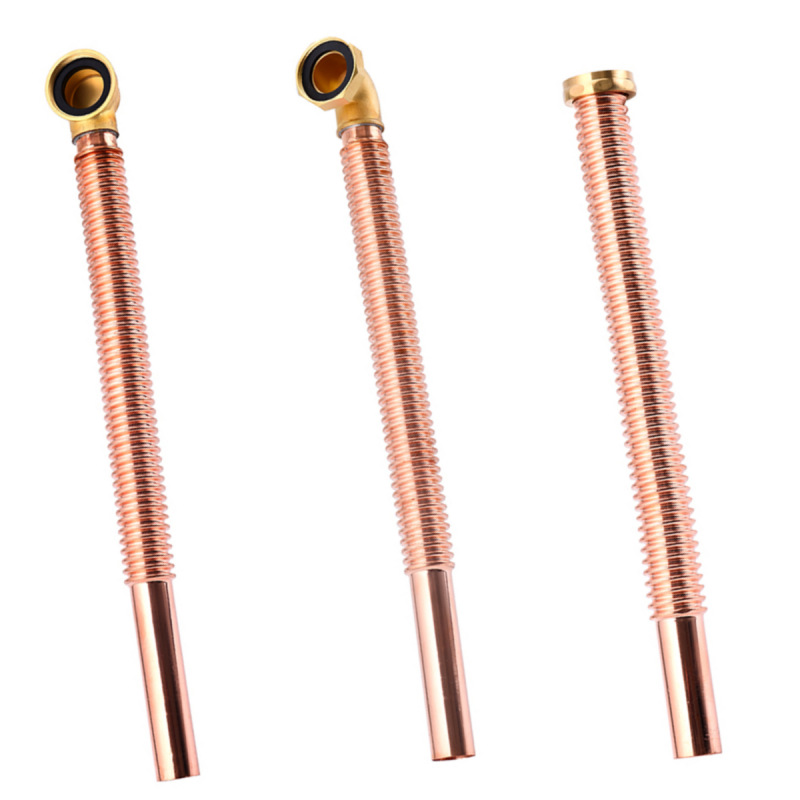 Original manufacturer bathtub drain pipes, horizontal and vertical copper pipes, drainage pipes, displacement pipes, bathtub drain accessories full figure