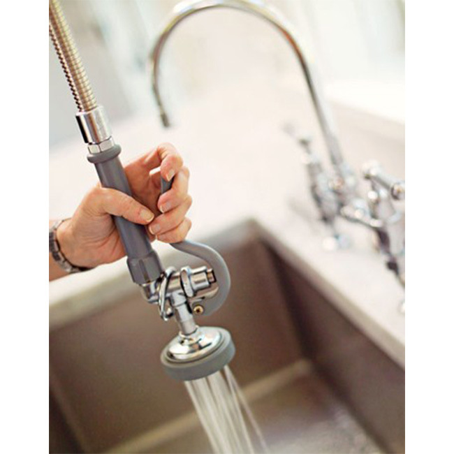 Hotel restaurant kitchen dishwasher pre-rinse commercial high-pressure shower faucet shower head handle S-shaped Item Picture
