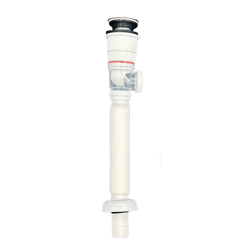 Washbasin drain pipe, washbasin pipe, anti-odor drain, washbasin quick-installation without glue, horizontal and vertical dual-purpose drain pipe Item Picture