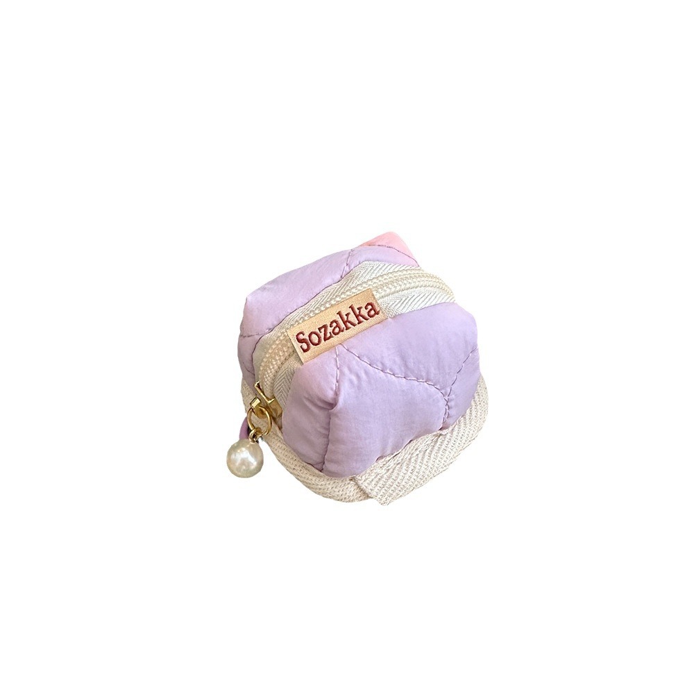 31221 Cute cartoon new earphone case quilted soft shell, suitable for AirPods case earphone case Item Picture