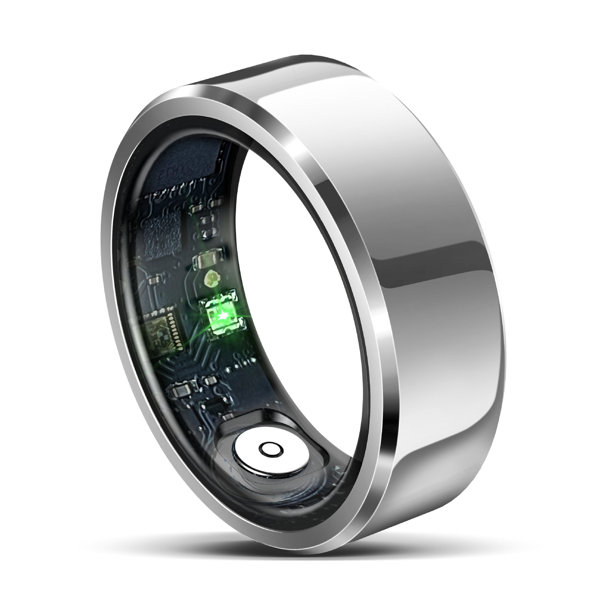 The new R6 smart ring features heart rate, blood oxygen, sleep, health monitoring, step counting, exercise mode, remote control for taking photos and exercising Item Picture