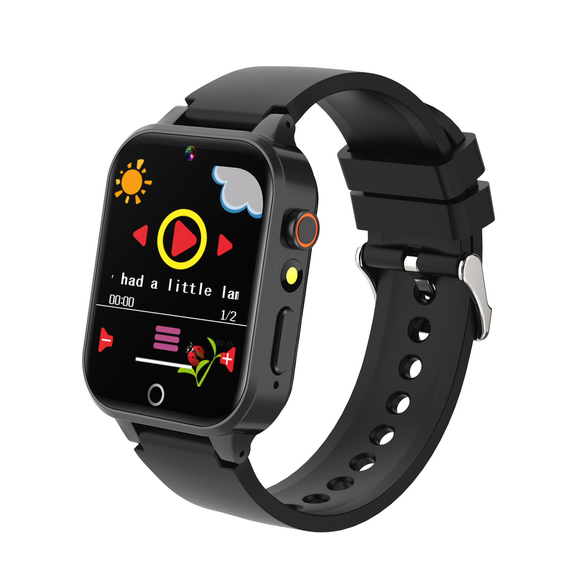 2024 Cross-border new Amazon large battery, high-definition screen, 26 game watches, smart time-telling children's watches Specification drawing