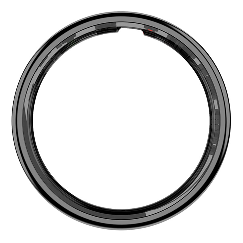 The foreign trade R11+ smart ring features a heart rate, step count, multi-functional display, sleep monitoring, and wireless charging Specification drawing