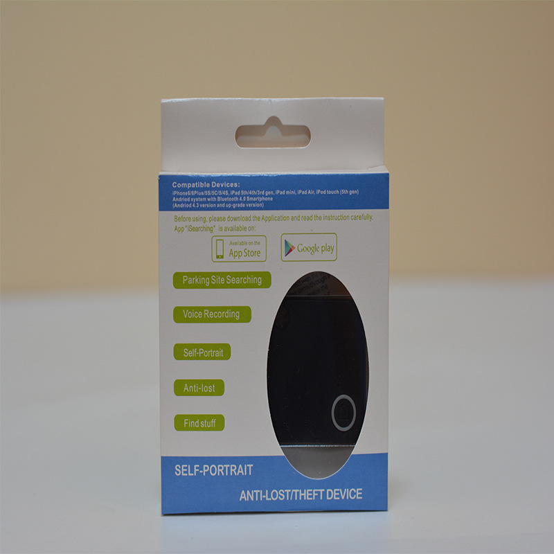 The manufacturer supplies cross-border e-commerce dual-color square round mobile phones, smart Bluetooth trackers, anti-loss devices, and Bluetooth low power consumption Specification drawing