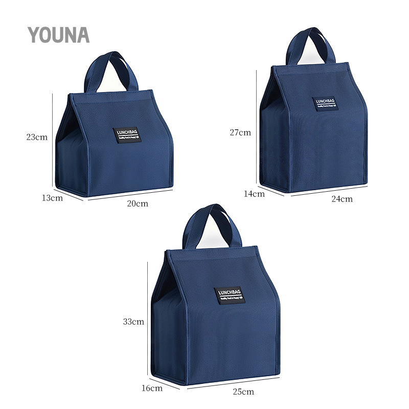 Hand-held insulated bags, lunch boxes, work lunch boxes, lunch bags, picnic bento bags, lunch bags, lunch bags in stock Item Picture