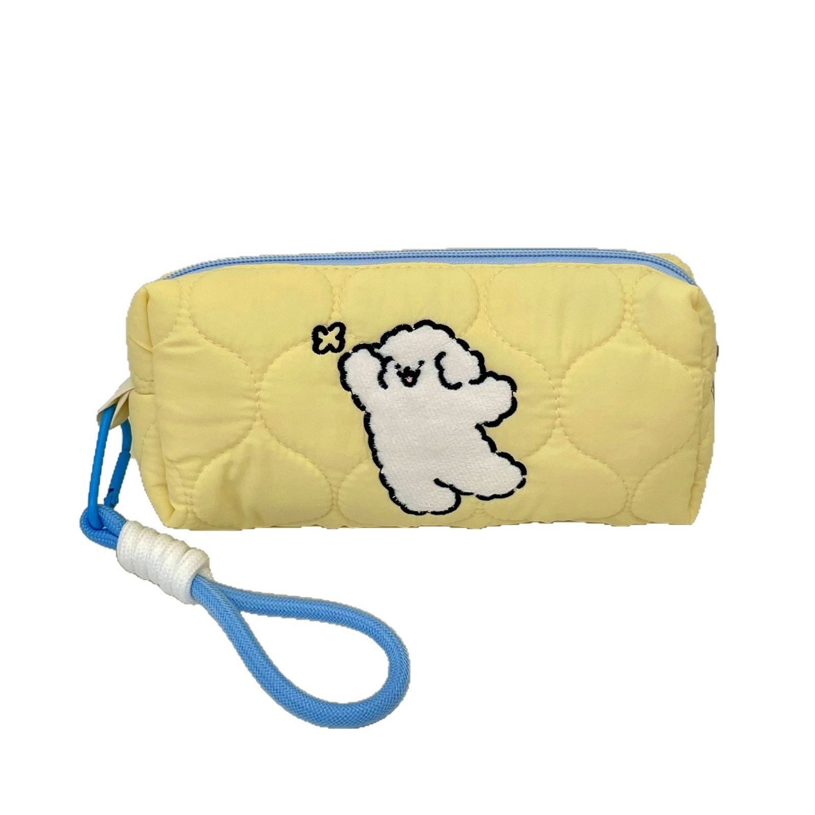 Cartoon line puppy pen case ins2025 New large-capacity stationery bag, student pen case, mobile phone storage bag Item Picture