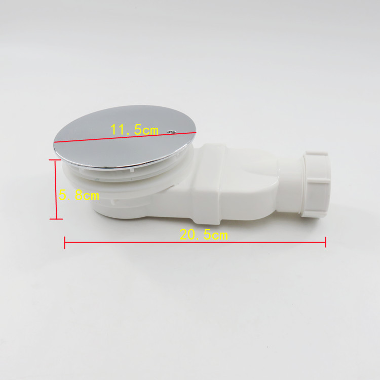 Shower room floor drain, plastic anti-odor floor drain, bathroom drainage PP drain, shower room drain Item Picture