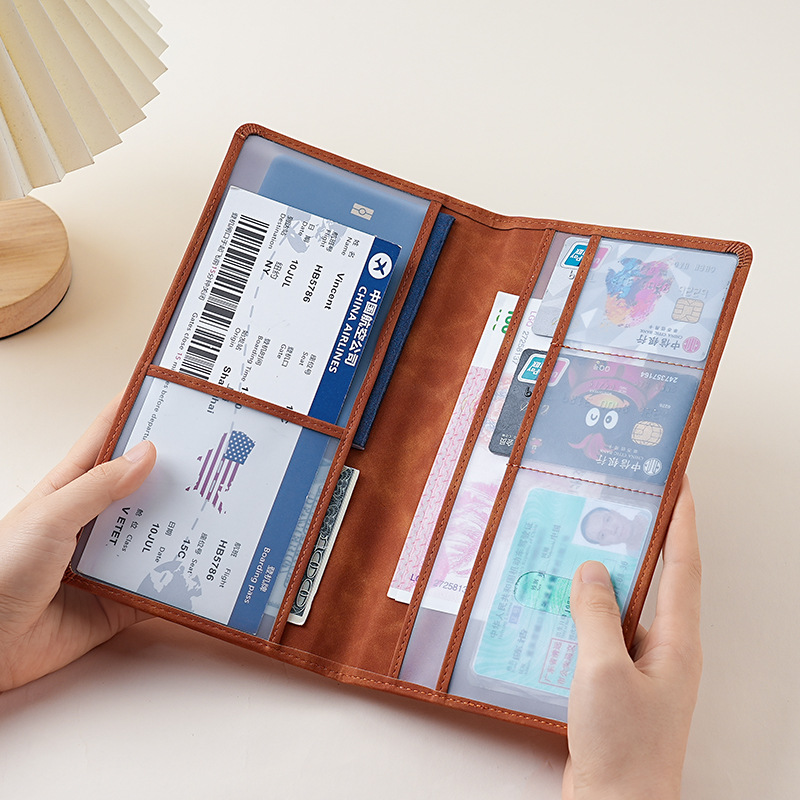 Ailun's new multi-functional PU car document and ID card holder for car registration and insurance holders Application Scenario
