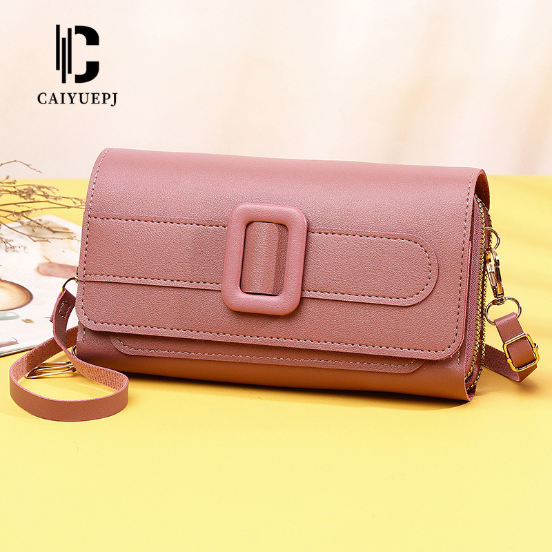 Wallet, women's bag, crossbody bag, high-end feel, mobile phone bag, niche fashion, solid color small square bag, versatile and retro, single-shoulder crossbody bag Application Scenario