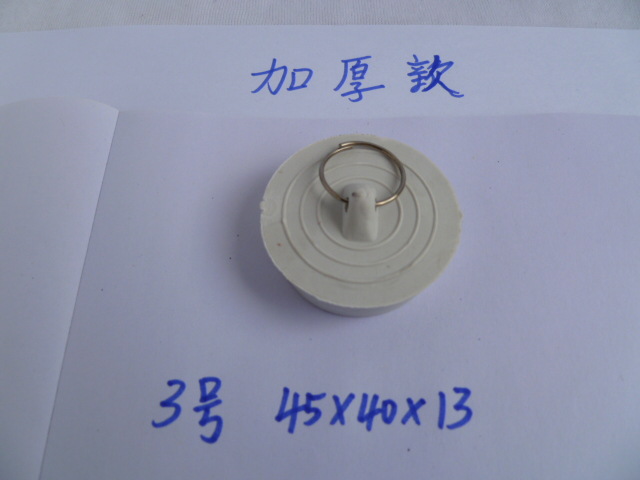 Kitchen sink rubber stopper, white rubber stopper, mop sink, bathtub, sink drain rubber stopper plug Application Scenario