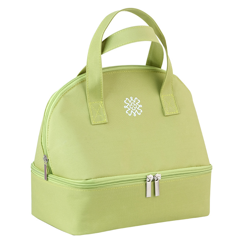 Wholesale of large-capacity insulated lunch boxes, portable lunch bags for students and office workers with meals, and aluminum foil thickened lunch bags Item Picture