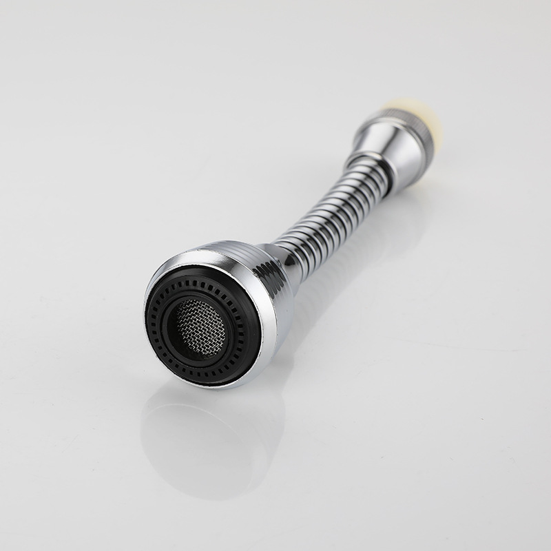 Faucet splash preventer extension device, household kitchen sanitary tap water shower head water-saving rotating filter hose details Picture