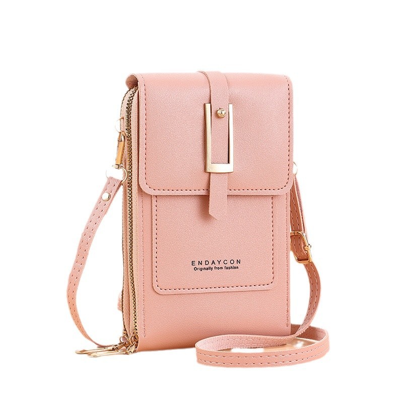 New mobile phone bag, women's crossbody small bag, lightweight and mini, women's single-shoulder bag, touch screen, cross-border source factory Item Picture