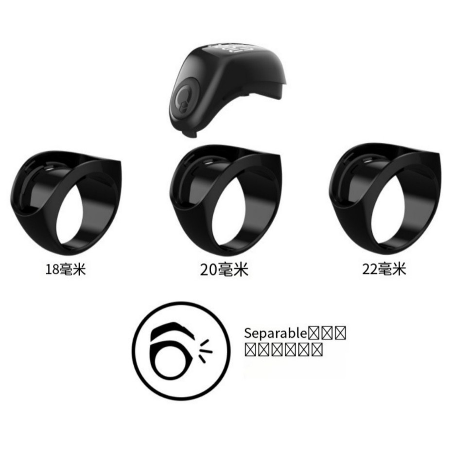 The F03 plastic model comes with three interchangeable DIGITAL COUNTER smart rings Application Scenario