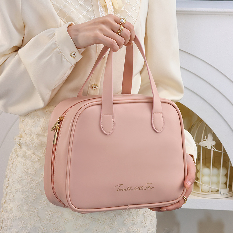Best-selling high-end large-capacity makeup bag, travel portable large-capacity high-end zoned storage toiletry bag full figure