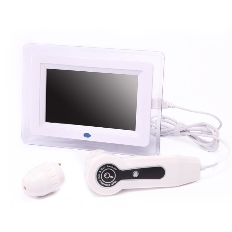 7-inch skin tester, scalp hair follicle hair detector, hair analyzer, all-in-one beauty salon with screen Application Scenario