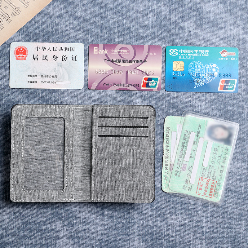 Best-selling canvas vertical wallet, men's short cross-border wallet, men's wholesale US dollar wallet, men's leather wallet Application Scenario