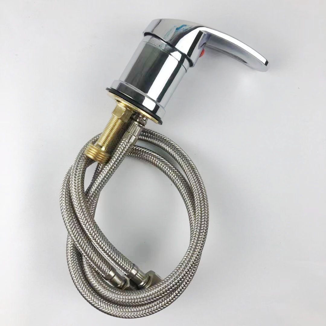 Hair washing bed faucet, barber shop, hair salon switch, cold and hot water mixing valve, hand-turned mixing valve, universal for hair salons Specification drawing