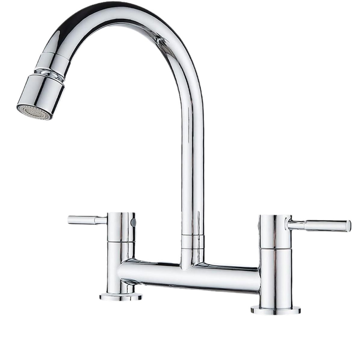 British kitchen faucet, 304 stainless steel, rotatable cold and hot sink, dish sink, water sink faucet Item Picture